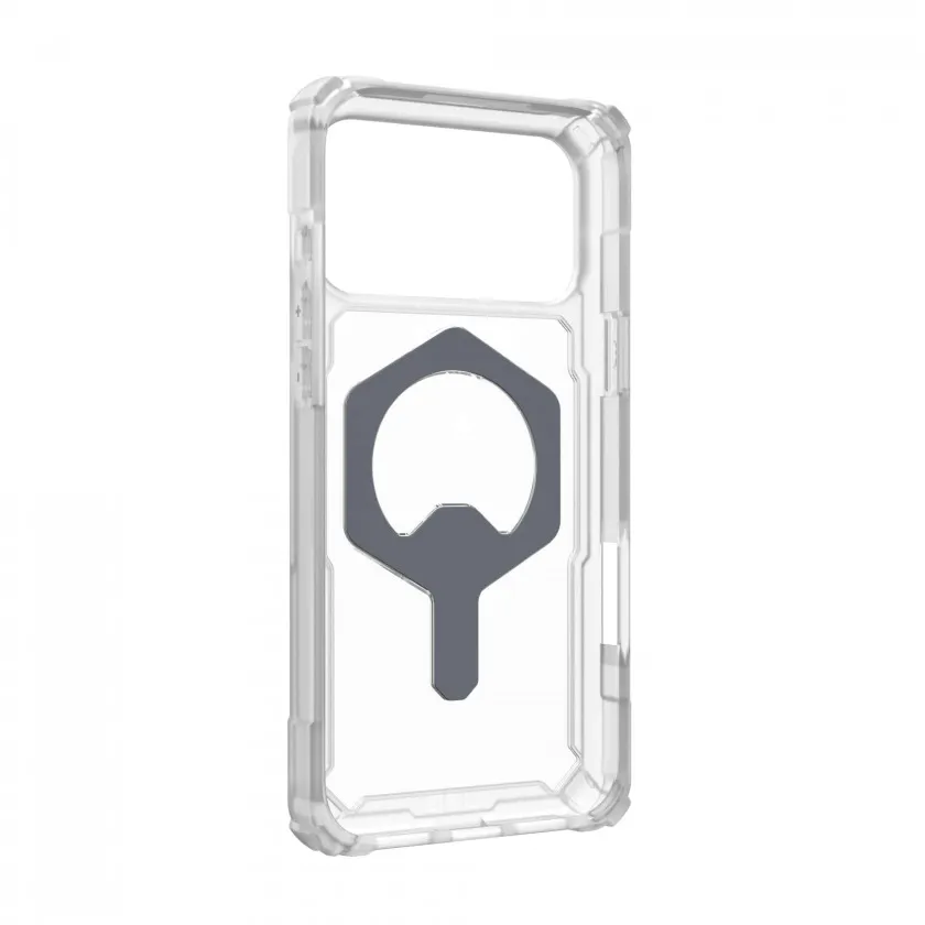 Чехол UAG Plasma XTE с MagSafe для iPhone 17 Pro Max Clear/Titanium прозрачный/титановый 114528114G36