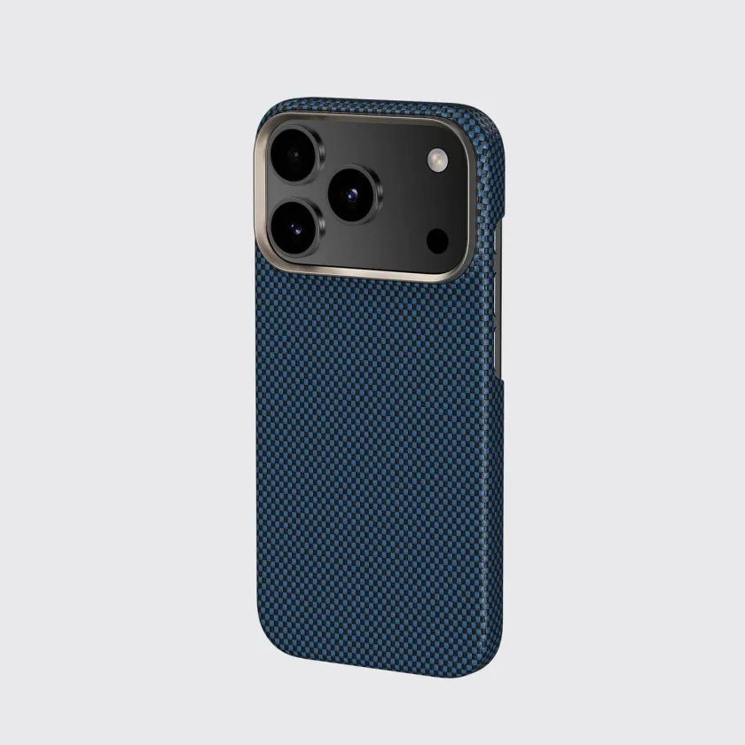 Чехол Benks ArmorTint Case built with Kevlar® for iPhone 17 Pro Blue синий
