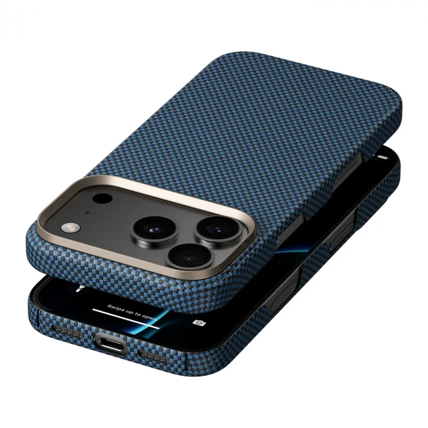 Чехол Benks ArmorTint Case built with Kevlar® for iPhone 17 Pro Blue синий