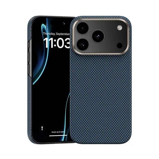 Чехол Benks ArmorTint Case built with Kevlar® for iPhone 17 Pro Blue синий