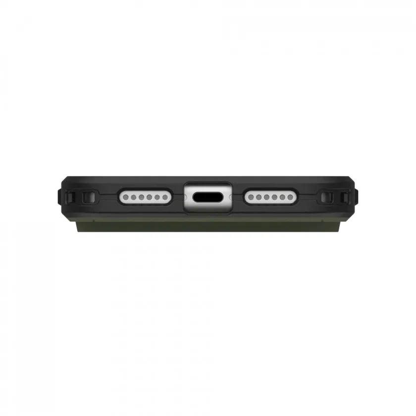 Чехол UAG Civilian с MagSafe для iPhone 17 Pro Max Olive/Orange оливковый 114546117297