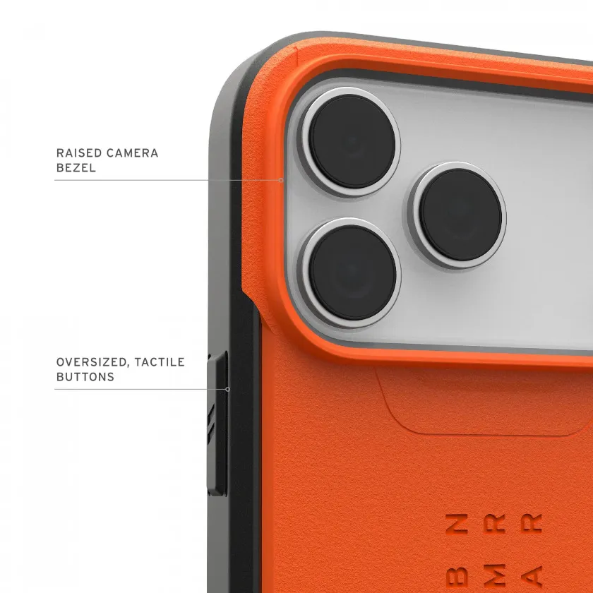 Чехол UAG Civilian с MagSafe для iPhone 17 Pro Max Orange оранжевый 114546119797