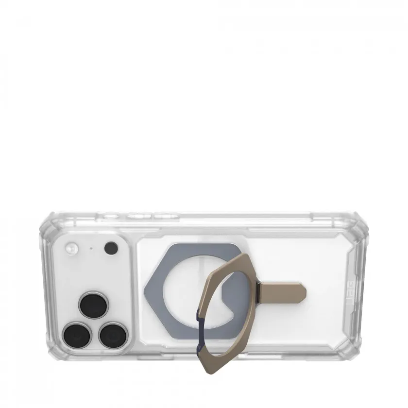 Чехол UAG Plasma XTE с MagSafe для iPhone 17 Pro Max Clear/Titanium прозрачный/титановый 114528114G36