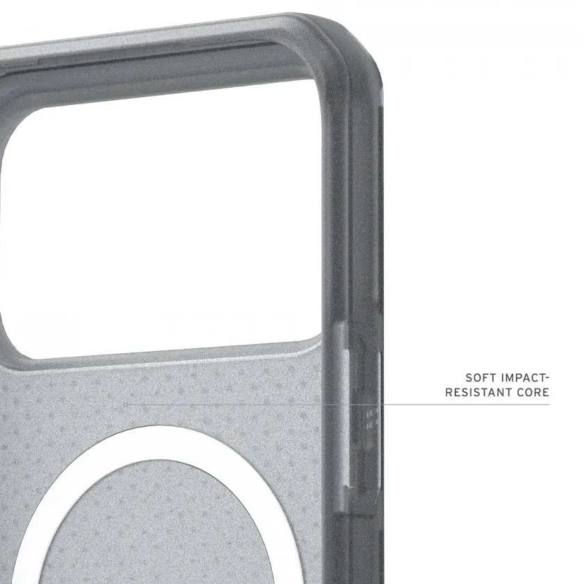Чехол UAG Dot с MagSafe для iPhone 17 Pro Max Ash тонированный 114537113131
