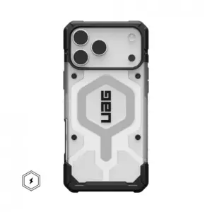 Чехол UAG Pathfinder Clear с MagSafe для iPhone 17 Pro Ice/Silver прозрачный 114551114333