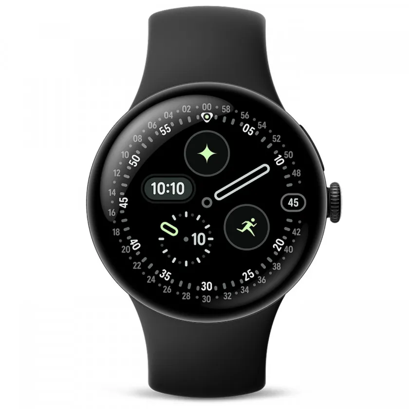 Google Pixel Watch 4 41"мм Wi-Fi Matte Black/Obsidian черный