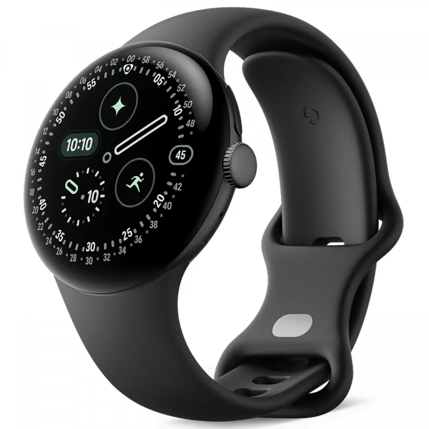 Google Pixel Watch 4 41"мм Wi-Fi Matte Black/Obsidian черный