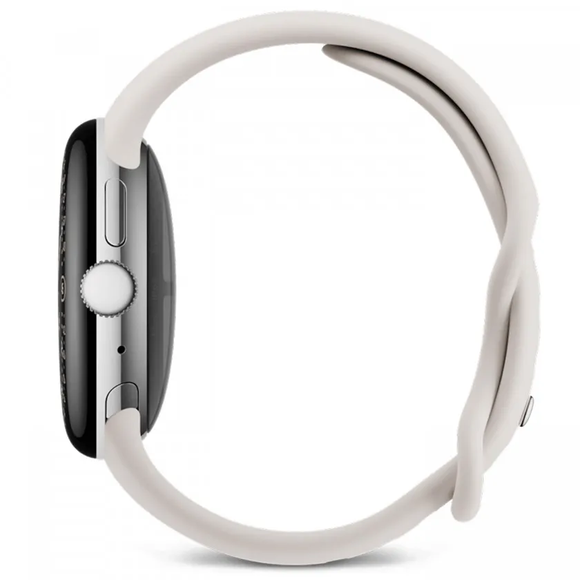 Google Pixel Watch 4 41"мм Wi-Fi Polished Silver/Porcelain серебристый/фарфор
