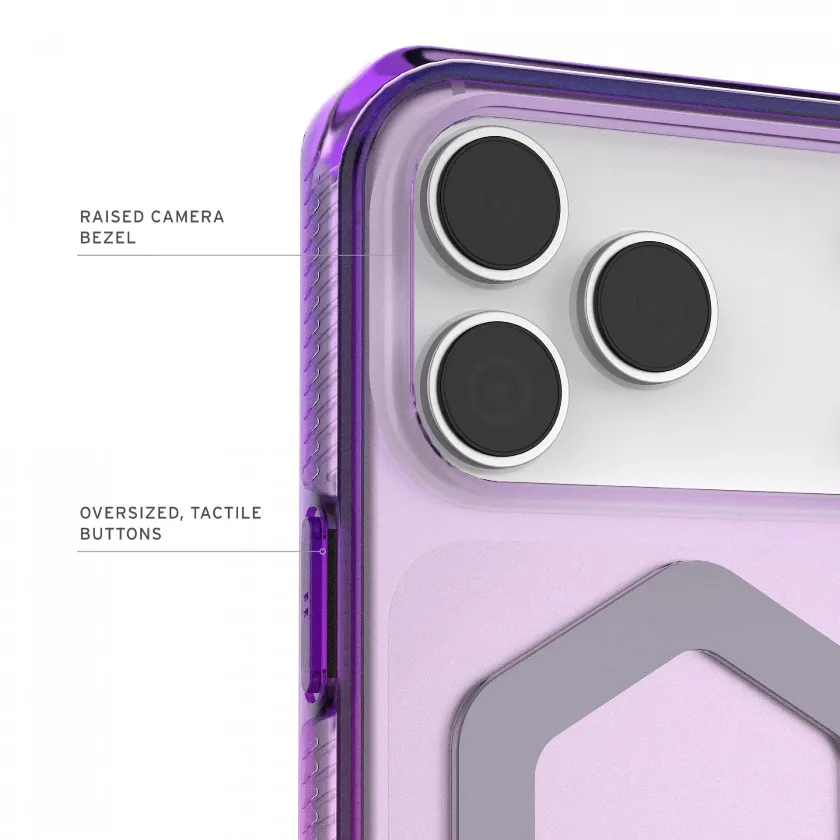 Чехол UAG Plyo с MagSafe для iPhone 17 Pro Max Purple Pink Ombre фиолетовый/розовый 114530114995