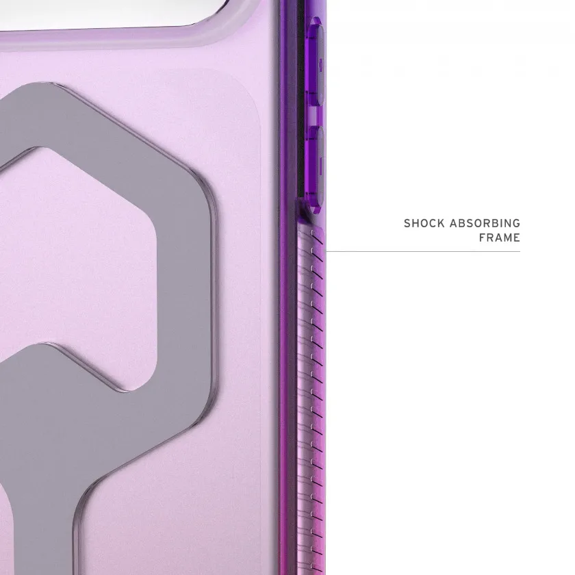 Чехол UAG Plyo с MagSafe для iPhone 17 Pro Max Purple Pink Ombre фиолетовый/розовый 114530114995