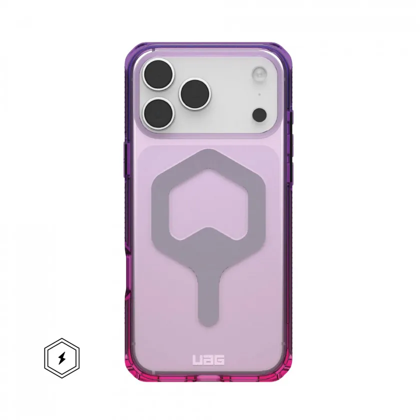 Чехол UAG Plyo с MagSafe для iPhone 17 Pro Max Purple Pink Ombre фиолетовый/розовый 114530114995