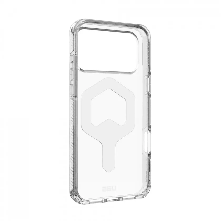 Чехол UAG Plyo с MagSafe для iPhone 17 Pro Max Ice/White прозрачный/белый 114530114341