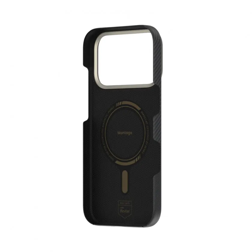 Чехол Benks Montage ArmorAir Case built with Kevlar® for iPhone 17 Pro Max C.K.FL.AP.BK.MB70