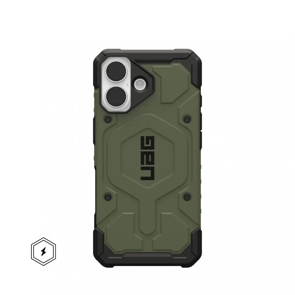 Чехол с поддержкой MAGSAFE Uag Pathfinder для iPhone 17 6.3", цвет оливковый (Olive Drab) 114550117272
