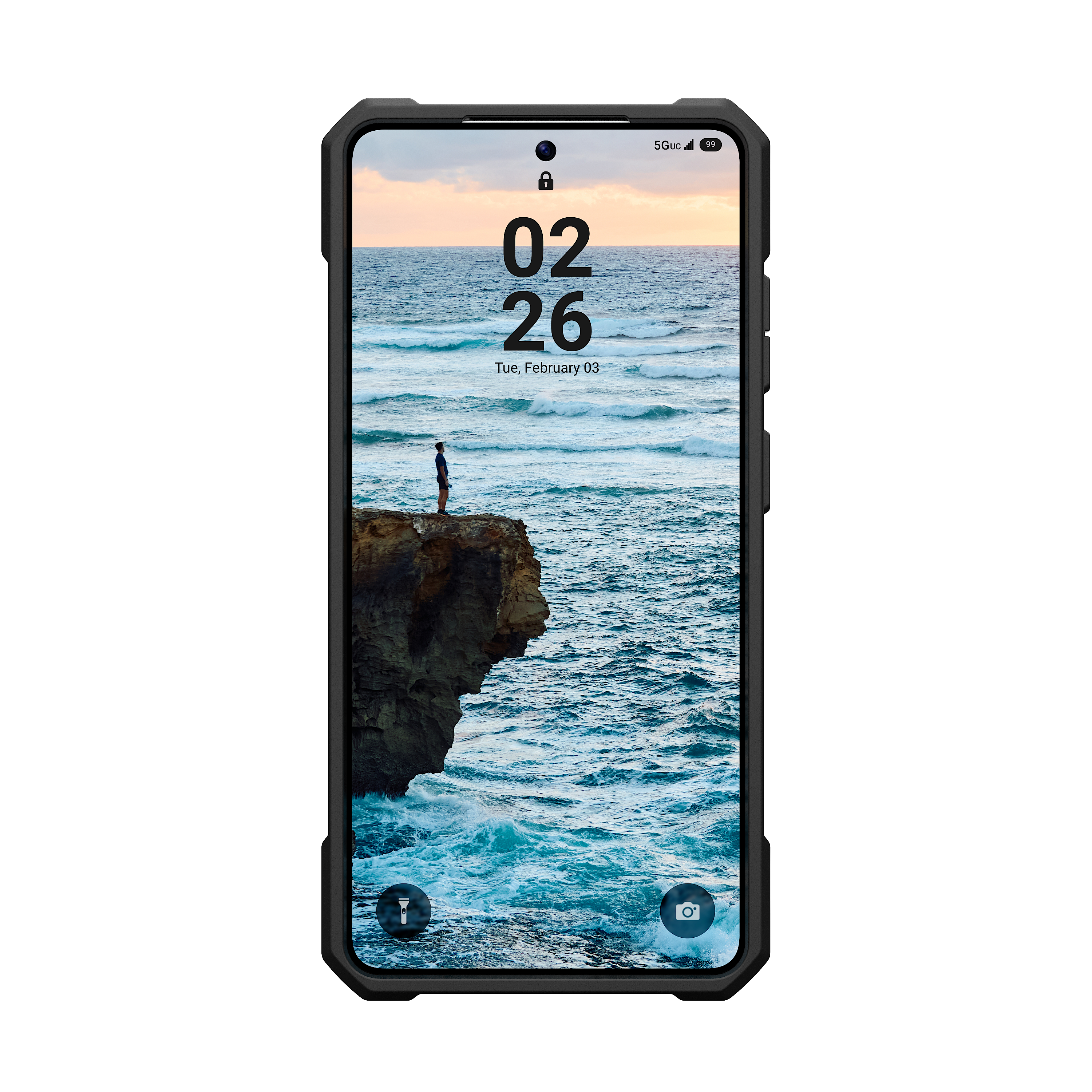 Чехол с поддержкой MAGSAFE UAG Essential Armor для Samsung Galaxy S26 Ultra, цвет черный (Black)