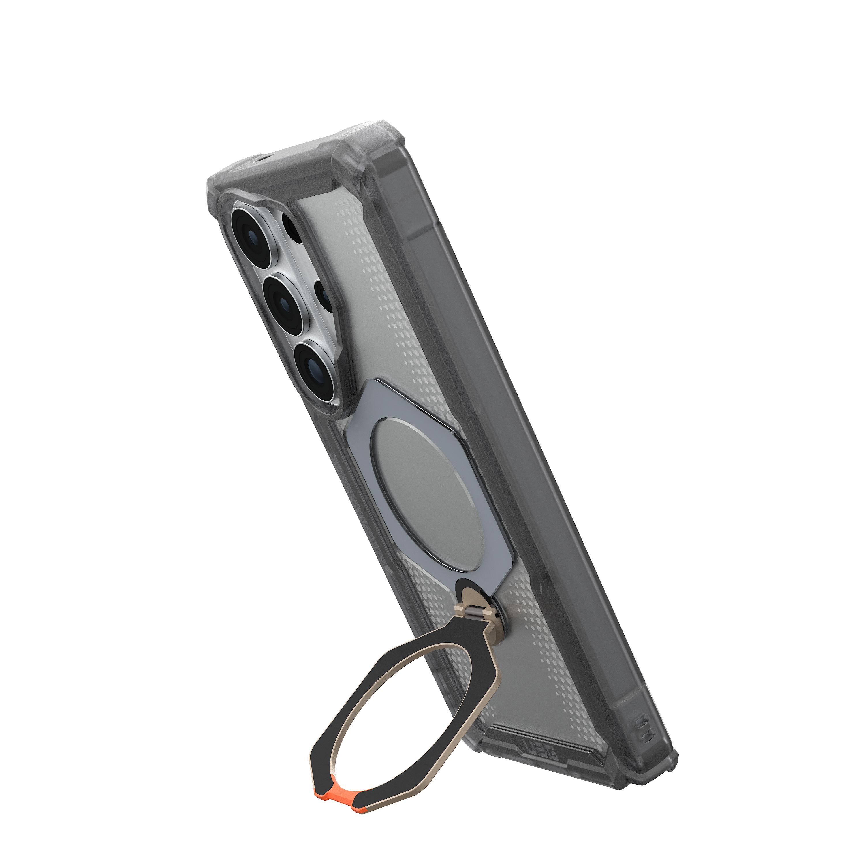 Чехол Uag Plasma XTE 360 для Samsung S26 Ultra совместим с MagSafe, цвет тонированный (Ash/Pop Orange)