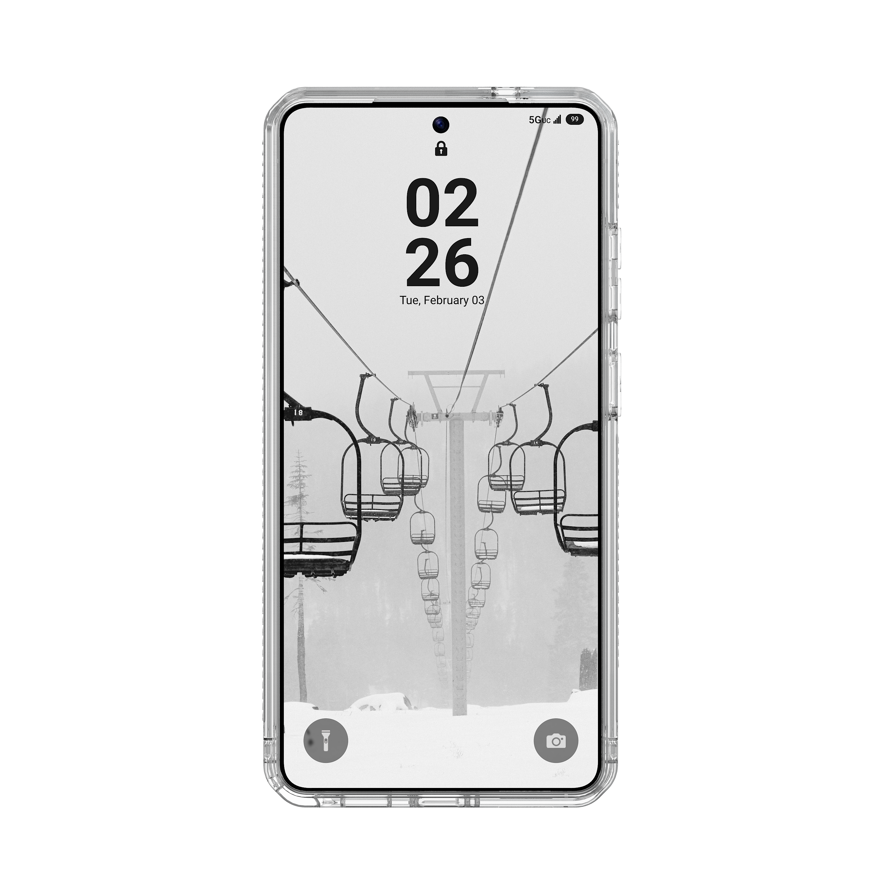 Чехол Uag Plyo для Samsung S26 Ultra, цвет прозрачный (Ice)