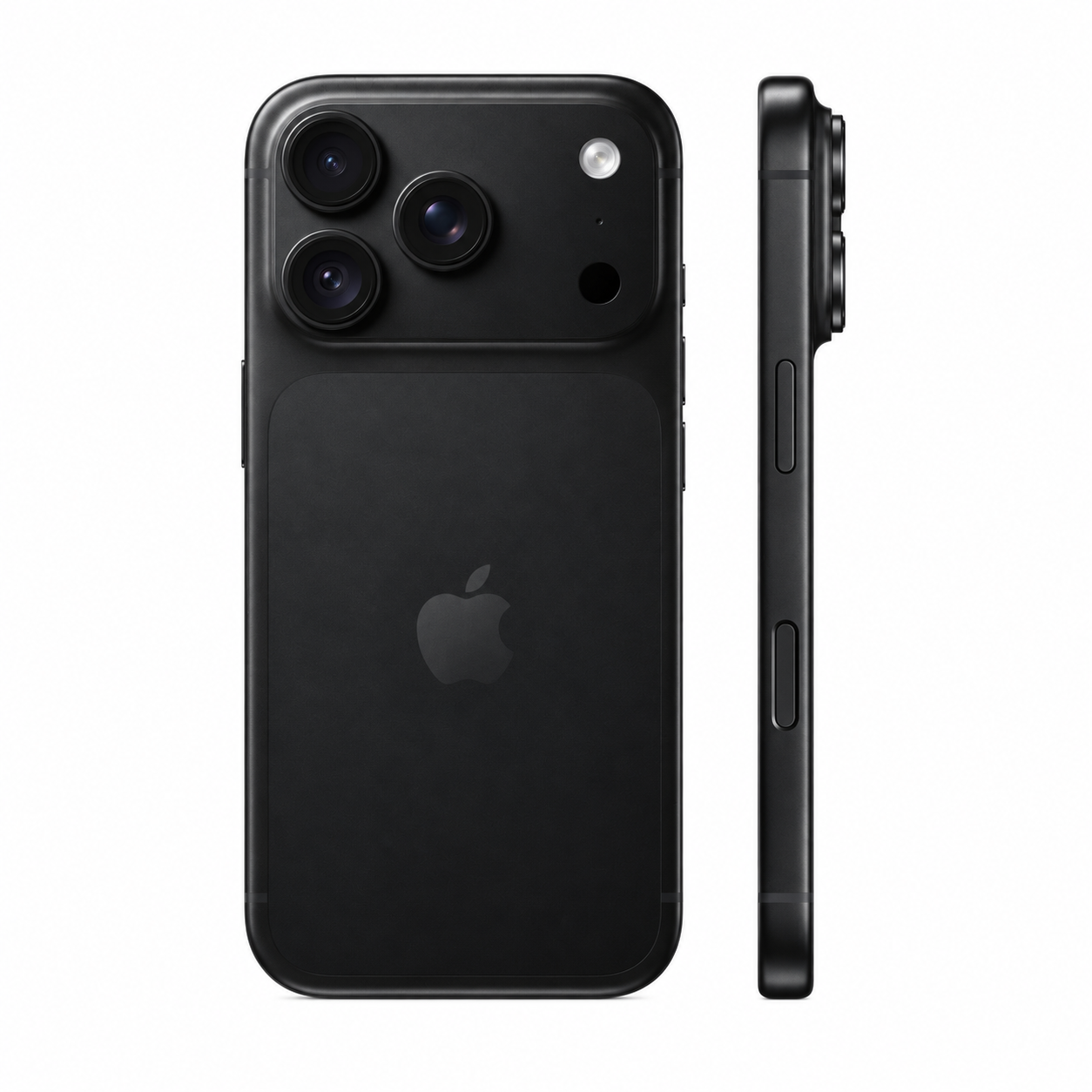 Черный Apple iPhone 18 Pro Max 256GB eSIM вид сзади и сбоку
