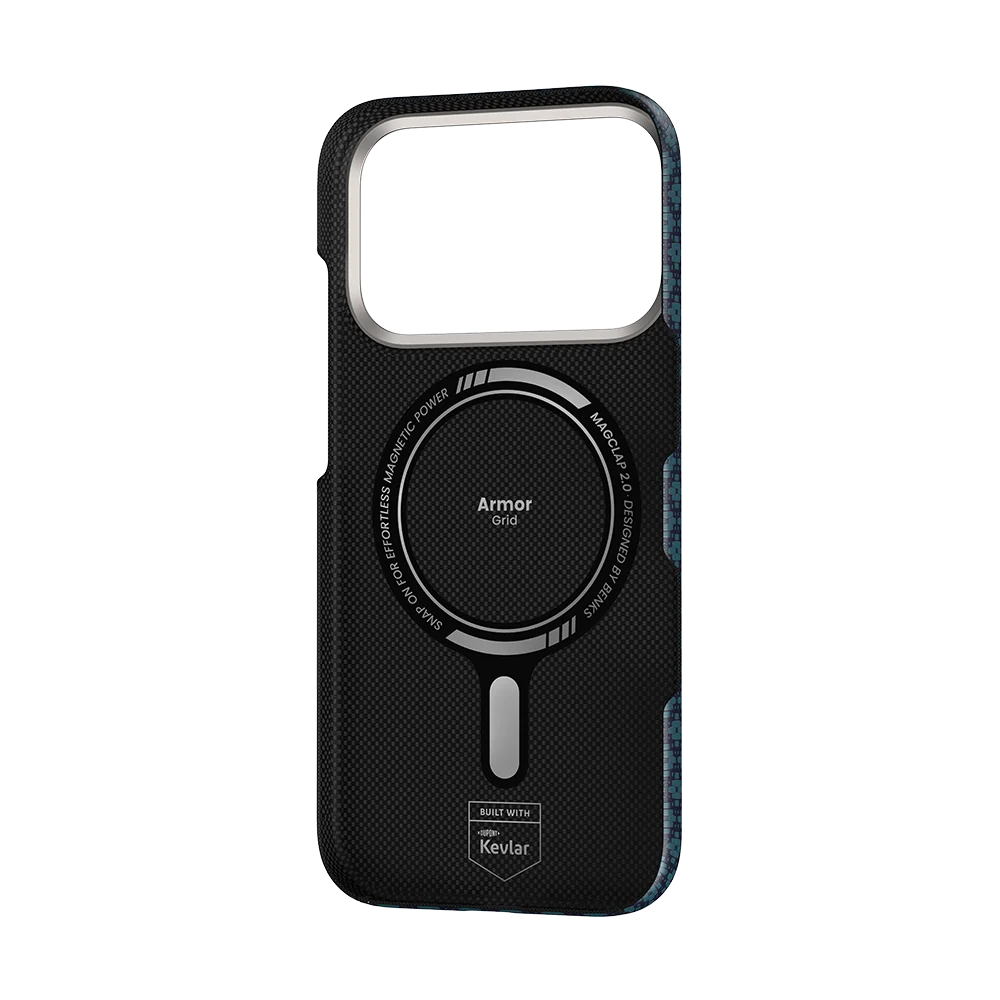 Чехол Benks ArmorGrid Air Kevlar® для iPhone 18 Pro Max Beyond Blue — внутренний вид